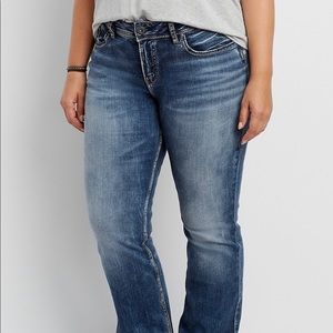 EUC Silver Jean Co. Avery Slim Boot Jeans Sz 14